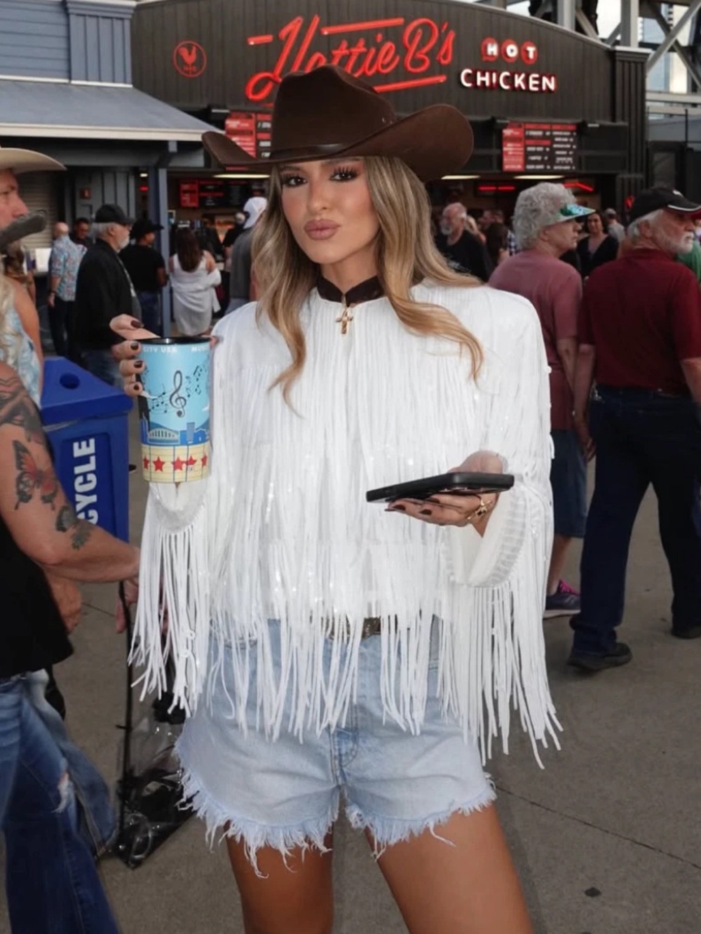 ZARA WHITE FRINGED SEQUIN JACKET - Picture 7 of 16